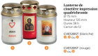 Veilleuses votives extérieures